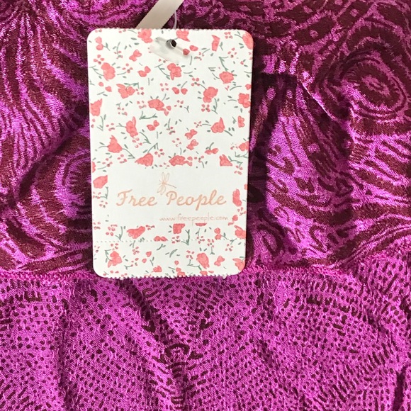 Free People Olivia Printed Wrap Top - Picture 5 of 11